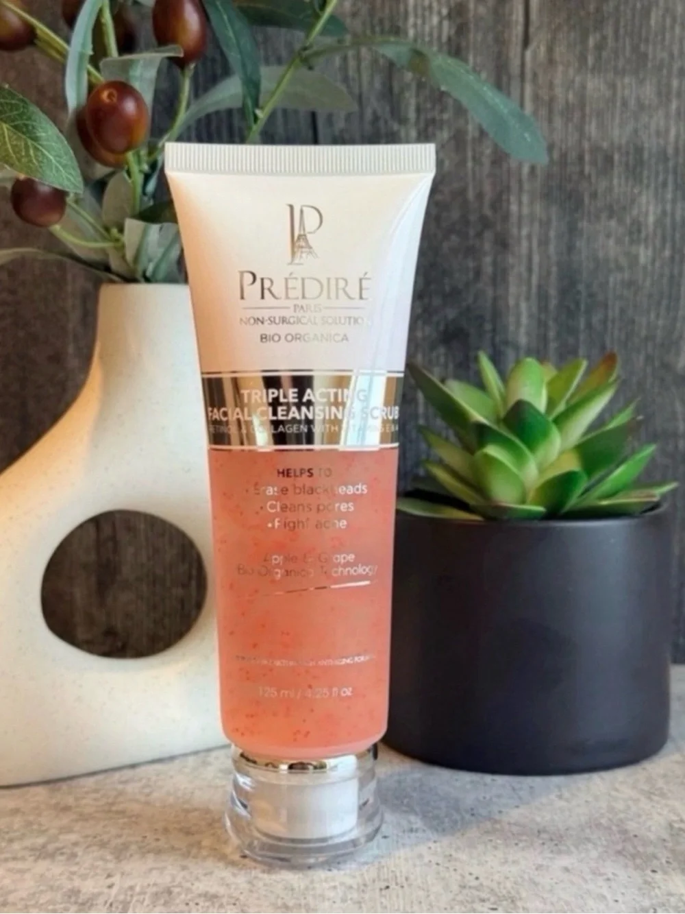 Predire Triple Acting Retinol & Stem Cells Facial Cleansing Scrub ~ Retails $115